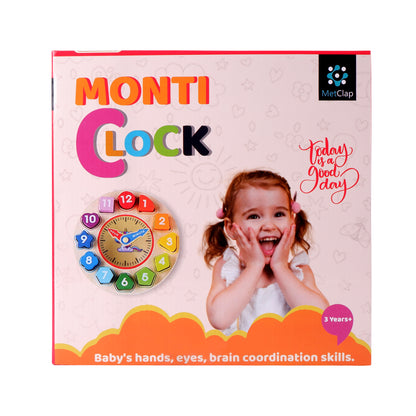 Metclap Monti Clock - 12 Different Shapes - Kee&Ka