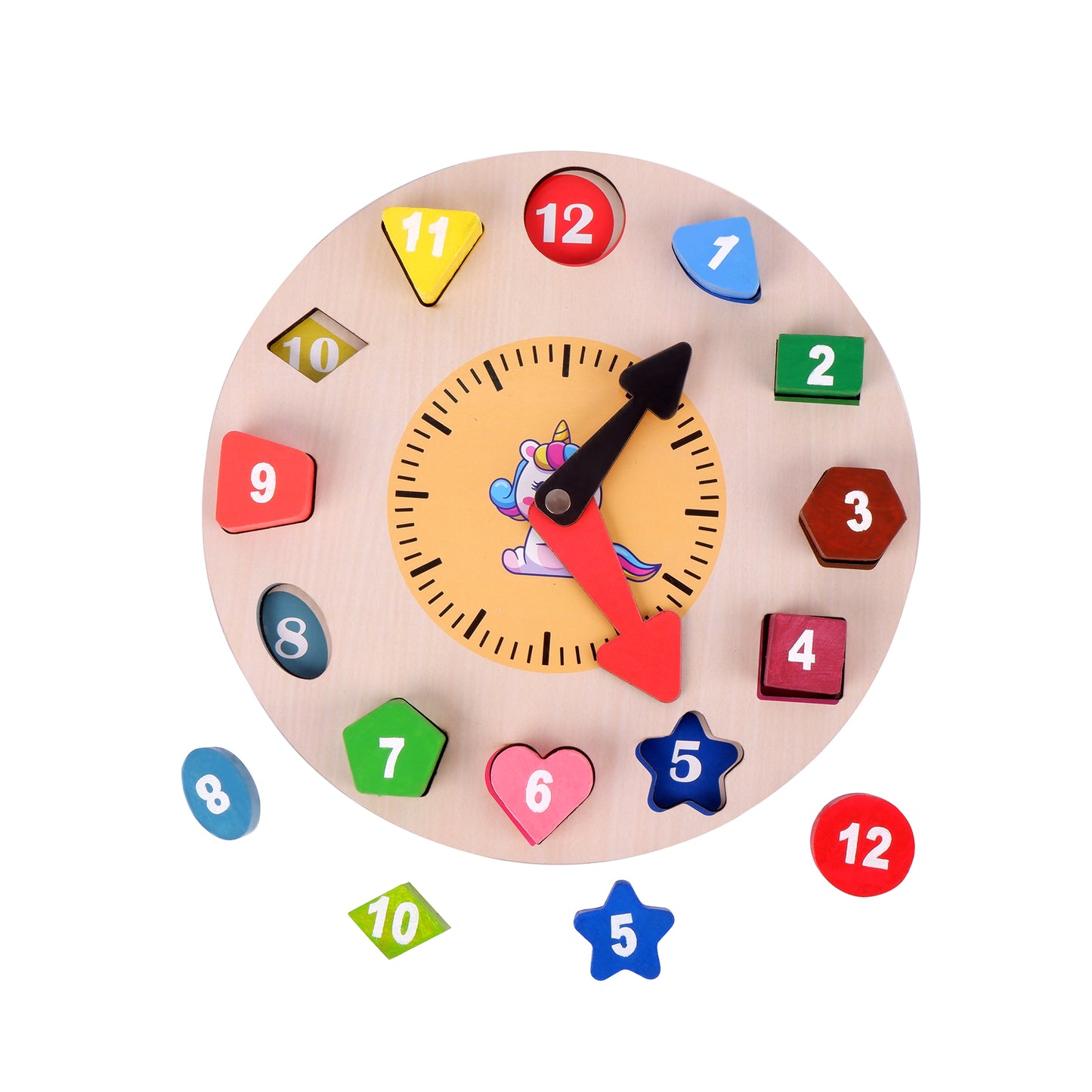 Metclap Monti Clock - 12 Different Shapes - Kee&Ka