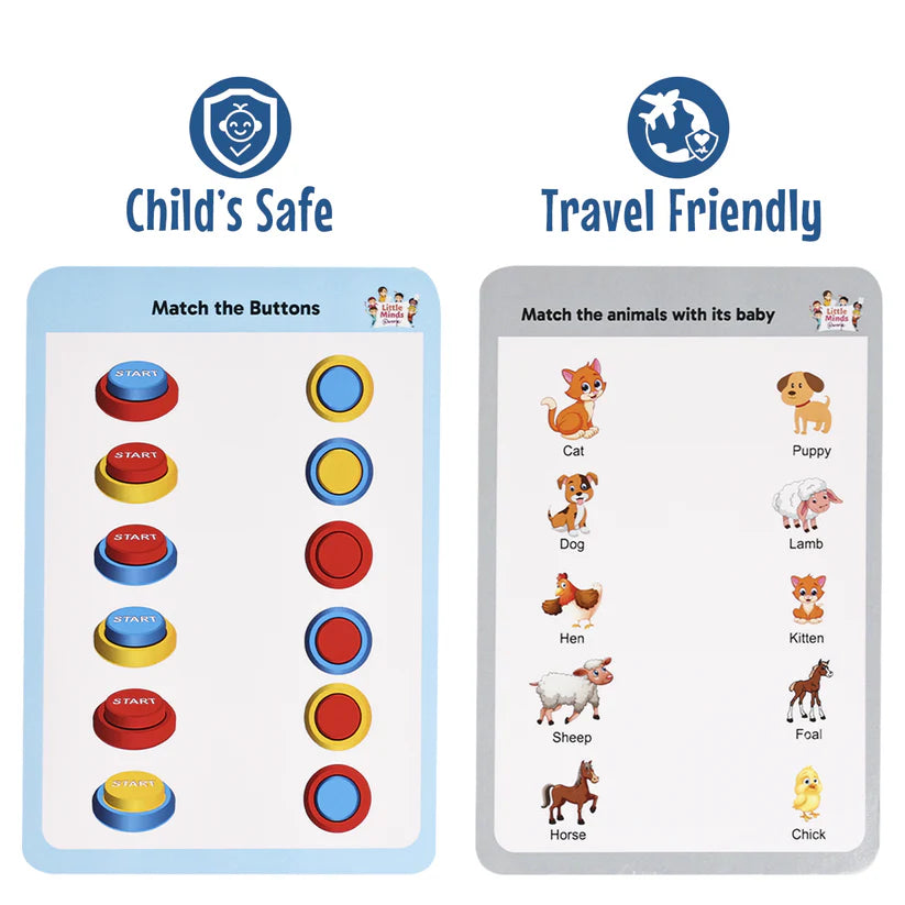 Matching Sheet (Ages 2 to 4 years) - Kee&Ka