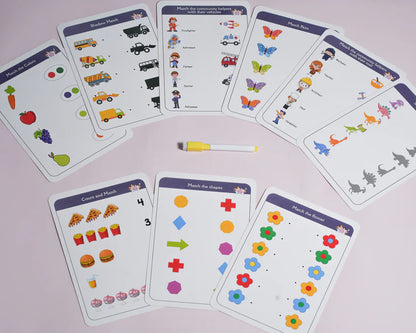 Matching Sheet (Ages 2 to 4 years) - Kee&Ka