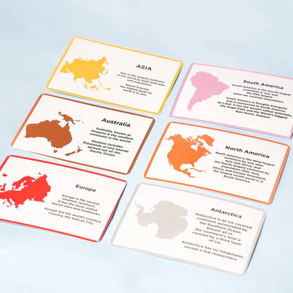 Continents and Oceans Kit (Ages 3 to 7 years) - Kee&Ka