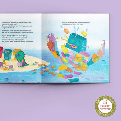 Sea Monster Plastiko: Keep our Oceans Clean - Kee&Ka