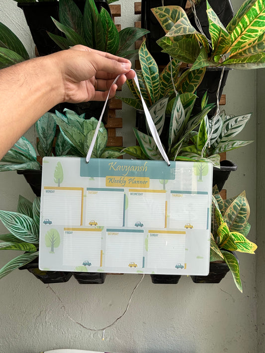 Personalized Weekly Planner - Kee&Ka