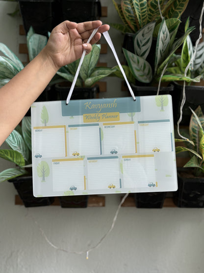 Personalized Weekly Planner - Kee&Ka