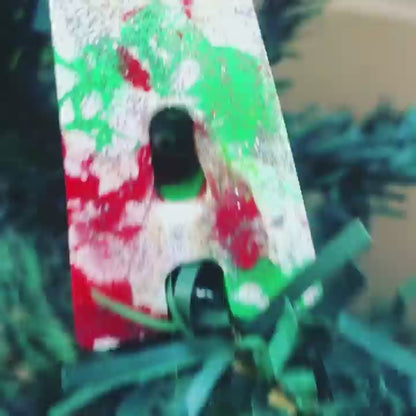 Jumbo Christmas Trees Name Décor