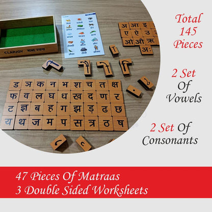 Clapjoy Shabd Rachna Learn Hindi Words for Kids - Kee&Ka