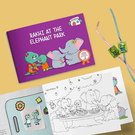 Rakhi at the Elephant Park: Care for your Sibling - Kee&Ka