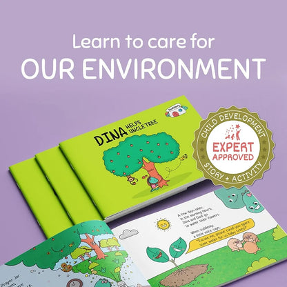 Respect Nature: Dina Helps Uncle Tree Book - Kee&Ka