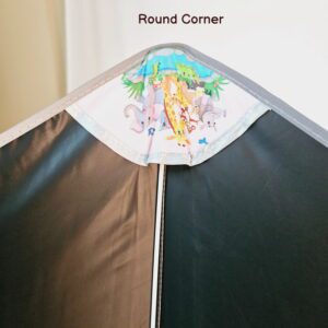 Round Corner Pink Jungle Umbrella - Kee&Ka
