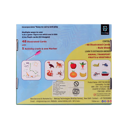 Metclap Spot the Odd one - Kee&Ka