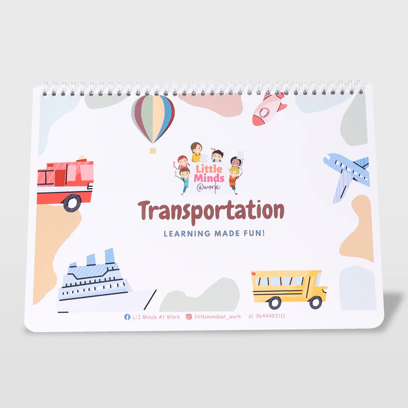Transportation Binder (Ages 2 to 5 years) - Kee&Ka
