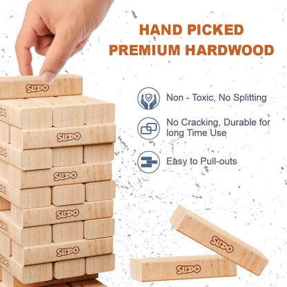 Clapjoy Slido Classic Stacking Game for Kids - Kee&Ka