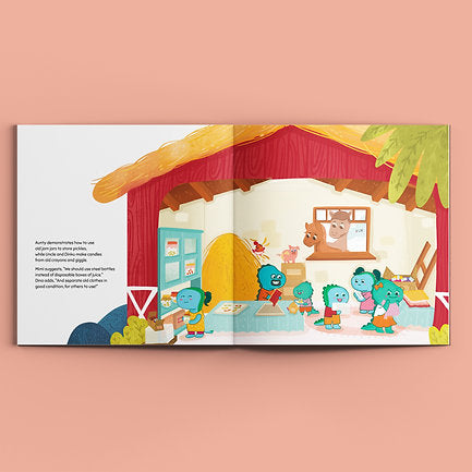 Trash To Treasure: Reduce, Reuse, Recycle - Kee&Ka