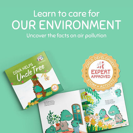 Respect Nature: Dina Helps Uncle Tree Book - Kee&Ka