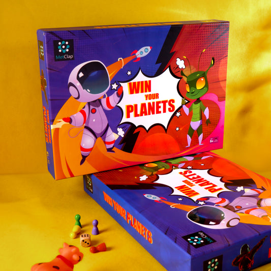 Metclap Win Your Planets (Ages -5 Years) - Kee&Ka